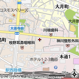 清水銀行島田支店 ＡＴＭ周辺の地図