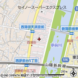 兵庫県姫路市広畑区西夢前台4丁目272周辺の地図