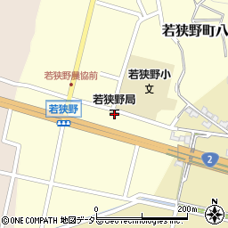 兵庫県相生市若狭野町八洞174周辺の地図