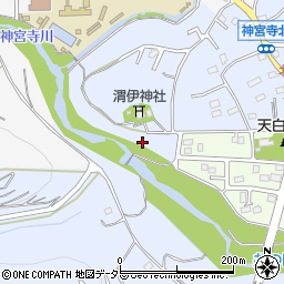 神宮寺川周辺の地図