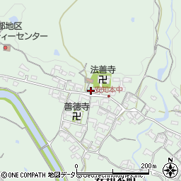 三重県亀山市安知本町560周辺の地図