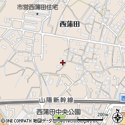 兵庫県姫路市広畑区西蒲田296周辺の地図