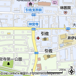 静岡県浜松市浜名区引佐町井伊谷736周辺の地図