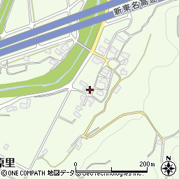 静岡県掛川市原里569周辺の地図