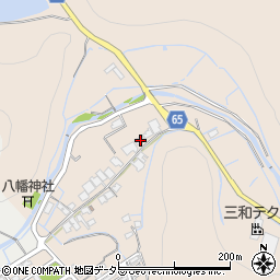 兵庫県姫路市飾東町唐端新114周辺の地図
