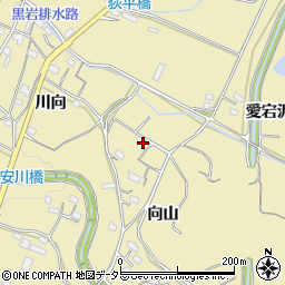 愛知県豊橋市石巻萩平町周辺の地図