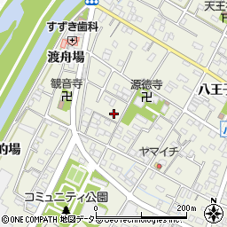 愛知県西尾市吉良町上横須賀寒破池93周辺の地図