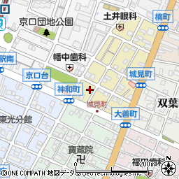 日本バプテスト日ノ本教会周辺の地図