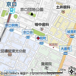兵庫県姫路市城東町京口台5周辺の地図