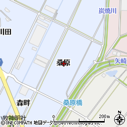 愛知県西尾市吉良町寺嶋桑原周辺の地図