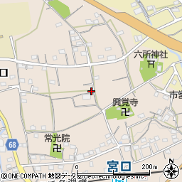 静岡県浜松市浜名区宮口144-2周辺の地図