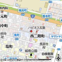兵庫県姫路市西二階町79周辺の地図