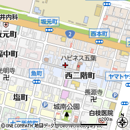 兵庫県姫路市西二階町78周辺の地図