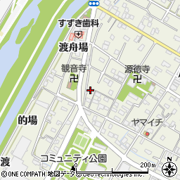 愛知県西尾市吉良町上横須賀寒破池67周辺の地図