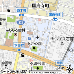 兵庫県姫路市下寺町周辺の地図