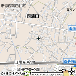兵庫県姫路市広畑区西蒲田305周辺の地図