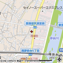 兵庫県姫路市広畑区西蒲田91周辺の地図