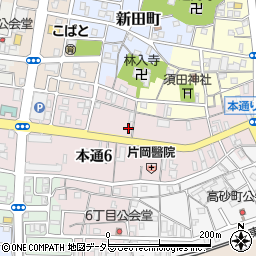 株式会社丸七鈴木商店周辺の地図