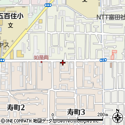 大阪府衛生管理協同組合　北摂支部周辺の地図