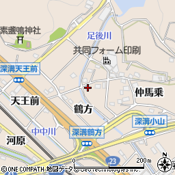 愛知県額田郡幸田町深溝小山31周辺の地図