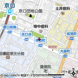 兵庫県姫路市城東町京口台3周辺の地図