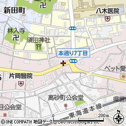 島田七丁目周辺の地図