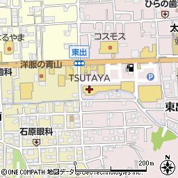 ＴＳＵＴＡＹＡ太子店周辺の地図