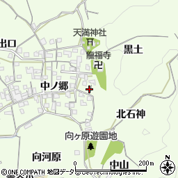 京都府城陽市中中ノ郷80周辺の地図