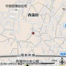 兵庫県姫路市広畑区西蒲田298周辺の地図