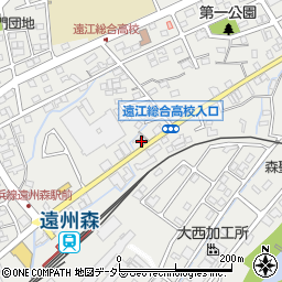 ＥＮＥＯＳ森町ＳＳ周辺の地図