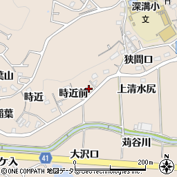 愛知県額田郡幸田町深溝時近前17周辺の地図