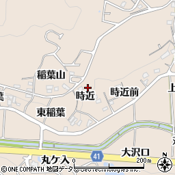 愛知県額田郡幸田町深溝時近26-1周辺の地図