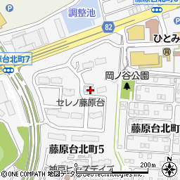 兵庫県神戸市北区藤原台北町5丁目3-4周辺の地図