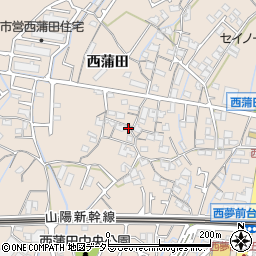 兵庫県姫路市広畑区西蒲田306周辺の地図
