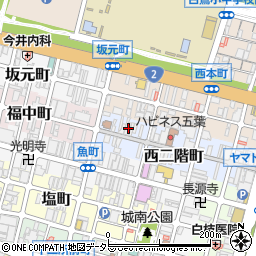 兵庫県姫路市西二階町72周辺の地図