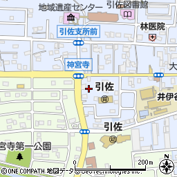 静岡県浜松市浜名区引佐町井伊谷739-6周辺の地図
