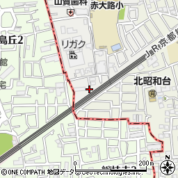 大阪府高槻市赤大路町11周辺の地図