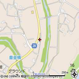 兵庫県三木市細川町金屋465-1周辺の地図