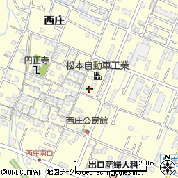 兵庫県姫路市西庄28周辺の地図