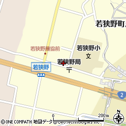 兵庫県相生市若狭野町八洞176周辺の地図