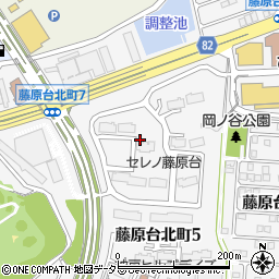 兵庫県神戸市北区藤原台北町5丁目3周辺の地図