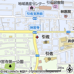 静岡県浜松市浜名区引佐町井伊谷739-1周辺の地図