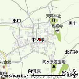 京都府城陽市中中ノ郷24周辺の地図