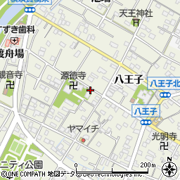 愛知県西尾市吉良町上横須賀寒破池122周辺の地図