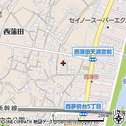 兵庫県姫路市広畑区西蒲田352周辺の地図