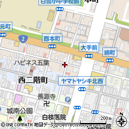 兵庫県姫路市本町143周辺の地図