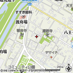 愛知県西尾市吉良町上横須賀寒破池79周辺の地図