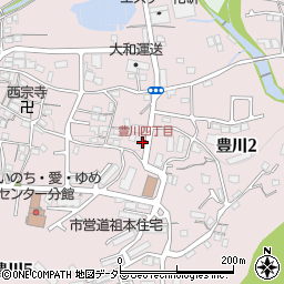 ほほえみの郷豊川周辺の地図