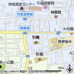 静岡県浜松市浜名区引佐町井伊谷743周辺の地図