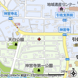 セブンイレブン引佐井伊谷北店周辺の地図